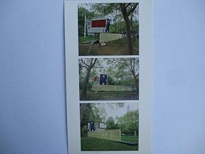 Seller image for Jeffrey Cole and David Schafer Liberty Prop City Hall Park Public Art Fund 1991 Exhibition invite postcard for sale by ANARTIST