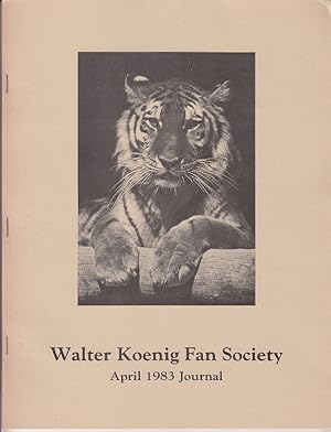 The Walter Koenig Fan Society Journal, April 1983 [Star Trek, Scarce]