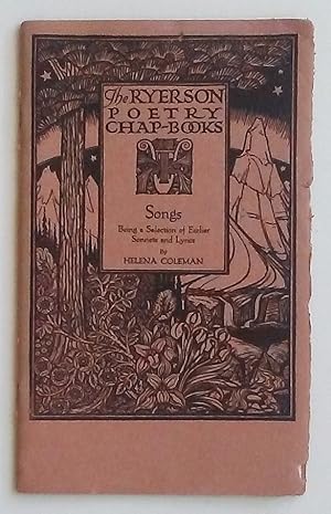 Songs, Being a Selection of Earlier Sonnets and Lyrics