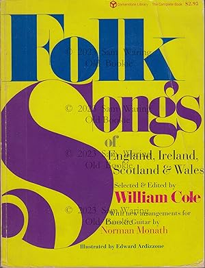 Immagine del venditore per Folk songs of England, Ireland, Scotland & Wales venduto da Old Bookie