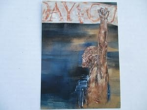 Immagine del venditore per Leon Golub This Day is Ours Ronald Feldman Fine Arts Exhibition 2001 invite postcard venduto da ANARTIST