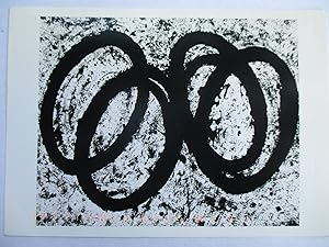 Bild des Verkufers fr Richard Serra 7 Etchings and a Photogravure Gemini G.E.L. 2001 Exhibition invite postcard zum Verkauf von ANARTIST