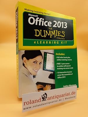 Bild des Verkufers fr Office 2013 eLearning Kit For Dummies zum Verkauf von Roland Antiquariat UG haftungsbeschrnkt
