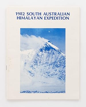 Bild des Verkufers fr 1982 South Australian Himalayan Expedition zum Verkauf von Michael Treloar Booksellers ANZAAB/ILAB