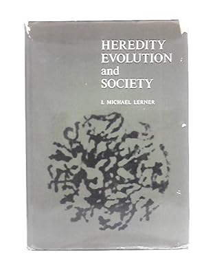Bild des Verkufers fr Heredity Evolution and Society zum Verkauf von World of Rare Books