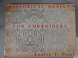 Bild des Verkufers fr Historical Designs for Embroidery: Linen and Cross Stitch. With an Introduction by Etta Campbell. zum Verkauf von Plurabelle Books Ltd