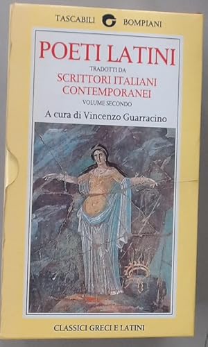 Bild des Verkufers fr Poeti Latini. Tradotti da Scrittori Italiani Contemporanei. Two Volumes. zum Verkauf von Plurabelle Books Ltd