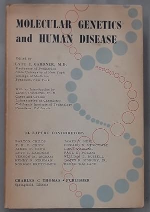 Seller image for Molecular Genetics and Human Disease. for sale by Plurabelle Books Ltd