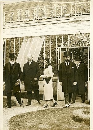 "INAUGURATION de la MAISON DES AILES 1931" Photo de presse originale G. DEVRED Agence ROL Paris (...