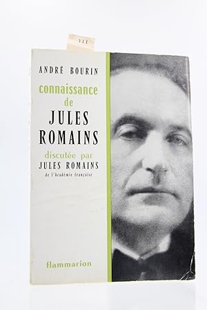 Bild des Verkufers fr Connaissance de Jules Romains zum Verkauf von Librairie Le Feu Follet