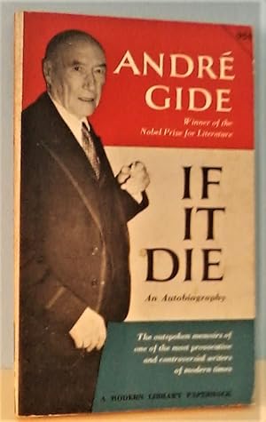 Seller image for If It Die: An Autobiography for sale by Berthoff Books