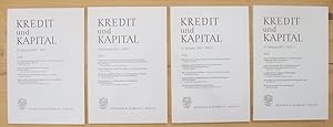 Seller image for Kredit und Kapital - 35. Jahrgang 2002 [Heft 1,2,3 und 4] for sale by Versandantiquariat Manuel Weiner