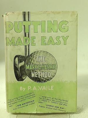 Imagen del vendedor de Putting Made Easy a la venta por World of Rare Books