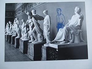 Seller image for Stephan Balkenhol Barbara Gladstone 1997 Exhibition invite postcard for sale by ANARTIST