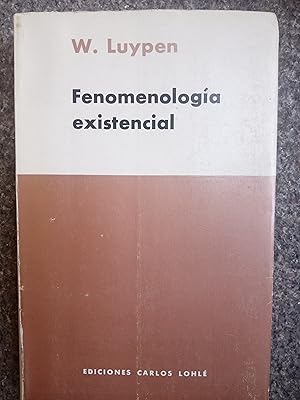 Fenomenologia existencial