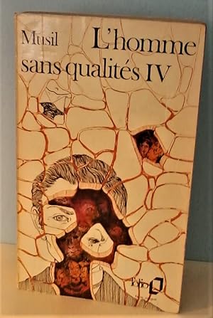 Seller image for L'homme sans qualits IV for sale by Berthoff Books