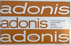 Adonis. Designed By André Cretton