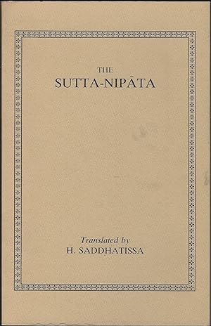 Image du vendeur pour The Sutta-Nipata mis en vente par Purpora Books