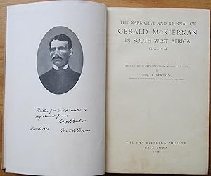 The Narrative & Journal of Gerald McKiernan in South West Africa 1874-1879