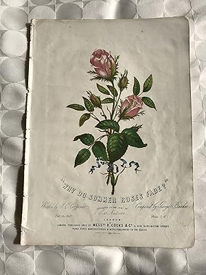 Seller image for Why ro Summer Roses Fade'. for sale by VJ Books