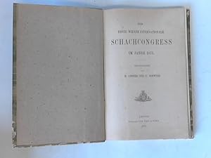 Der erste Wiener internationale Schachkongress im Jahre 1873