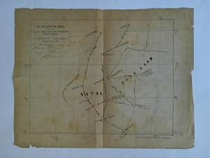 The War with the Zulus - Sketch Map showing Distances and Positions. Supplement to Cape Times, Ja...