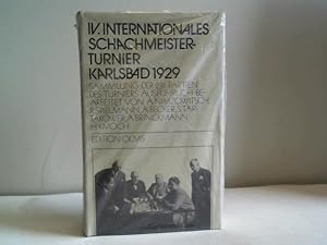 IV. Internationales Schachmeisterturnier Karlsbad 1929