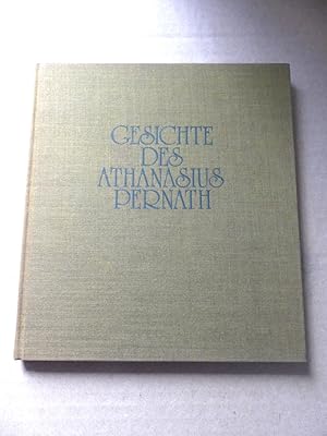 Bild des Verkufers fr Gesichte des Athanasius Pernath. Ein Zyklus in Bildern von Helmut Wenske. Herausgegeben und eingeleitet von Rdiger Maria Kampmann. signierte Serigraphie inliegend zum Verkauf von Antiquariat Maralt