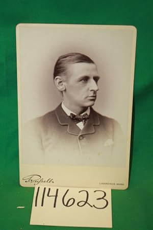 Image du vendeur pour Cabinet card portrait photograph of James Pierce mis en vente par Princeton Antiques Bookshop