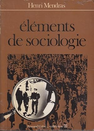 Seller image for Elments de sociologie for sale by PRISCA