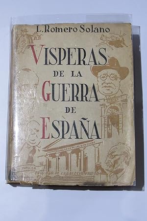 Visperas de la guerra de Espana