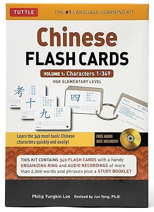 Imagen del vendedor de Chinese Flash Cards Kit Volume 1: Characters 1-349 a la venta por Underground Books, ABAA