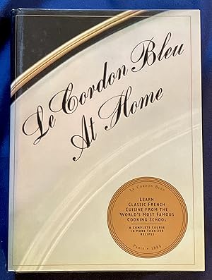 Seller image for LE CORDON BLEU AT HOME for sale by Borg Antiquarian