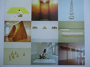 Seller image for Wolfgang Laib A Retrospective American Federation of the Arts Sperone Westwater, Hirshhorn Museum et al 2000 Exhibition invite postcard for sale by ANARTIST