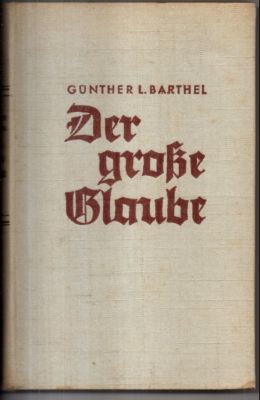Seller image for Der große Glaube. for sale by Leonardu