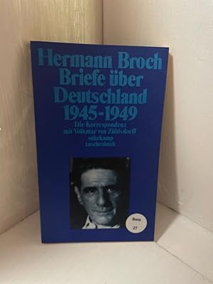 Bild des Verkufers fr Briefe ber Deutschland 1945 - 1949. Herausgegeben und eingeleitet von Paul Michael Ltzeler zum Verkauf von Antiquariat Jochen Mohr -Books and Mohr-