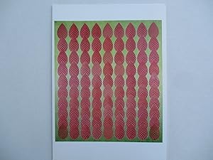 Image du vendeur pour Philip Taaffe Mary Boone Gallery 1989 Exhibition invite postcard mis en vente par ANARTIST