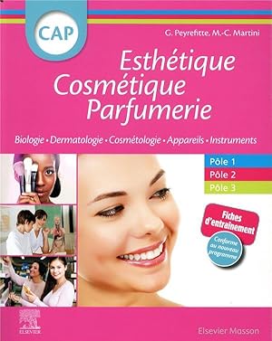 Image du vendeur pour CAP esthtique, cosmtique, parfumerie ; biologie, dermatologie, cosmtologie, appareils, instruments (2e dition) mis en vente par Chapitre.com : livres et presse ancienne