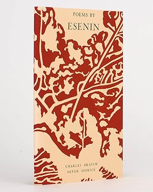Seller image for Poems by Esenin. Translated by Charles Brasch for sale by Michael Treloar Booksellers ANZAAB/ILAB