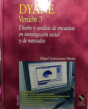 Imagen del vendedor de Dyane Versin 3. Diseo y anlisis de encuestas en investigacin social y de mercados. Programa completo en CD-ROM a la venta por Librera Monte Sarmiento