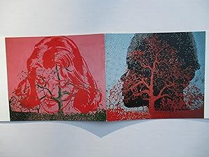Bild des Verkufers fr Jerry Kearns Body and Soul Myers / Bloom 1991 Exhibition invite postcard zum Verkauf von ANARTIST