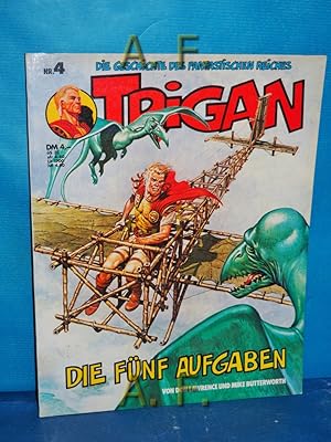 Imagen del vendedor de Die Geschichte des fantastischen Reiches Trigan Nr. 4 : Die fnf Aufgaben. a la venta por Antiquarische Fundgrube e.U.