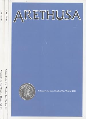 Bild des Verkufers fr Arethusa 44 (2011) [3 Bd.e]. zum Verkauf von Fundus-Online GbR Borkert Schwarz Zerfa