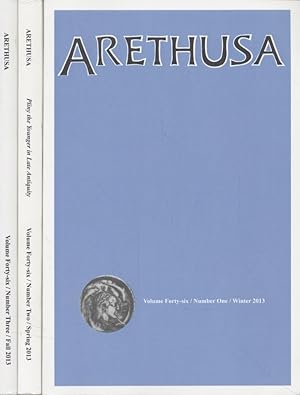 Bild des Verkufers fr Arethusa 41 (2013) [3 Bd.e]. zum Verkauf von Fundus-Online GbR Borkert Schwarz Zerfa