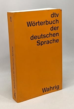 Seller image for Worterbuch der deutschen sprache for sale by crealivres