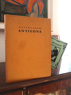 Bild des Verkufers fr Antigone. Tragdie in 5 Akten. zum Verkauf von Antiquariat Klabund Wien