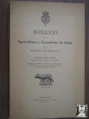 BOSQUEJO DE LA AGRICULTURA Y GANADERÍA DE ITALIA