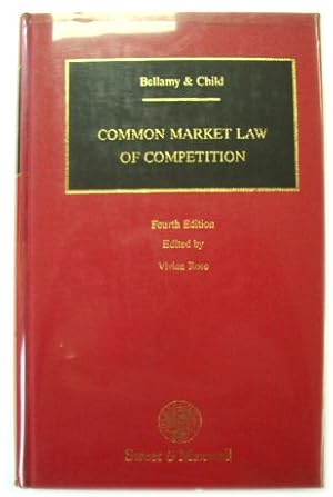 Immagine del venditore per Common Market Law of Competition venduto da PsychoBabel & Skoob Books