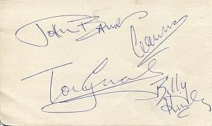 The Merseybeats Autograph | signed cards / album pages