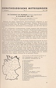 Bild des Verkufers fr Die Erstankunft der Nachtigall (Luscinia megarhynchos) in Deutschland 1948-1957. zum Verkauf von Buchversand Joachim Neumann